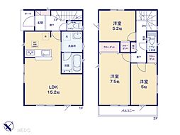 新座市馬場1丁目 第19　新築一戸建て　全1棟