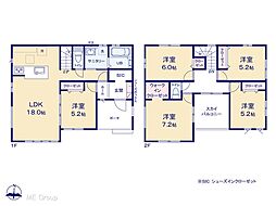 幸手市千塚2期　新築一戸建て　全4棟