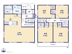 川越市大字的場　第35　新築一戸建て　全4棟