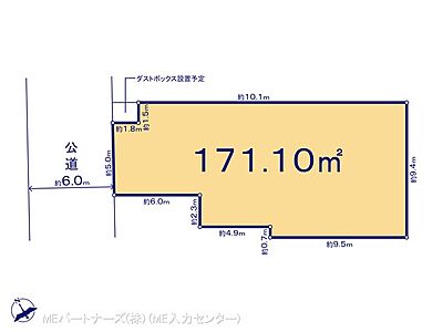 区画図：図面と異なる場合は現況を優先