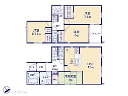 柏市しいの木台2丁目　第9　新築一戸建て　全2棟