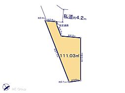 志木市上宗岡1丁目　土地　全3区画