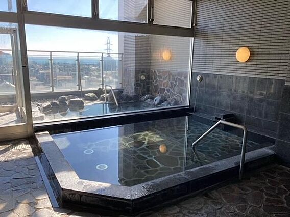 展望温泉大浴場...