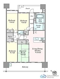 間取図画像 4LDK
