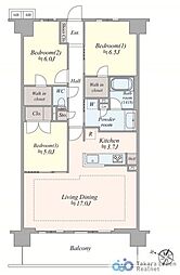 間取図画像 3LDK