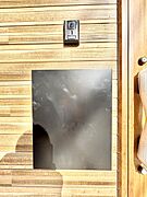 シンプルデザインのポスト。