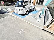 駐車2台可能！急なお客様の駐車に。また、ご家族の自転車スペースとしても大活躍。