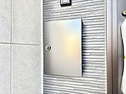 シンプルデザインのポスト。　