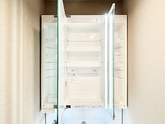 三面鏡の裏に、...