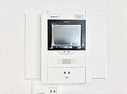 TVモニター付インターフォンが付いていてセキュリティ充実  