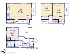 蕨市中央5丁目 新築一戸建て 全2棟