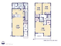 伊奈町栄5丁目 2期 新築一戸建て 全3棟