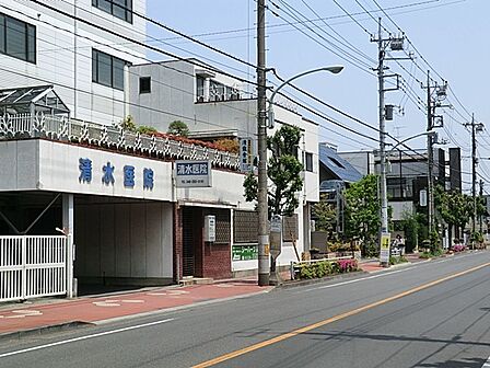病院 300m 清水医院