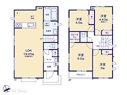 松戸市八ケ崎1丁目 新築一戸建て 全2棟