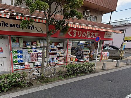 ドラッグストア 700m くすりの福太郎大谷田店