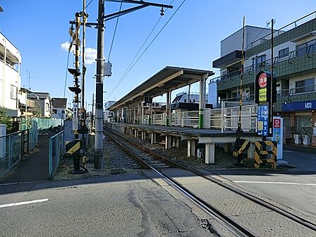 駅 320m 流山電鉄線鰭ヶ崎駅