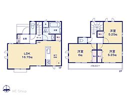 所沢市上安松 13期 新築一戸建て 全2棟