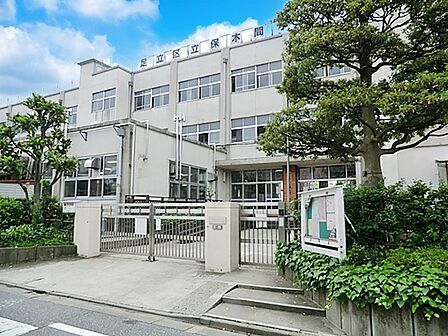 小学校 550m 足立区立保木間小学校