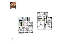 越谷市袋山 新築一戸建て 全2棟