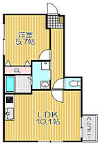 HKアパートメント  ｜ 東京都品川区中延2丁目（賃貸マンション1LDK・3階・40.56㎡） その2