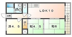 三福ビル  ｜ 大阪府門真市末広町（賃貸マンション3LDK・4階・55.00㎡） その2