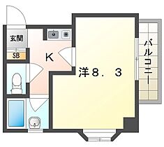 フォレストI  ｜ 大阪府守口市桃町（賃貸マンション1K・1階・23.18㎡） その2