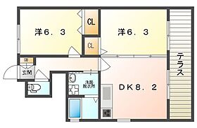 M・S・K  ｜ 大阪府門真市打越町（賃貸アパート2DK・1階・47.00㎡） その2