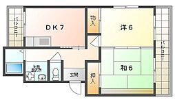 間取図画像 2DK