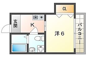 オネストビル  ｜ 大阪府門真市上島町（賃貸マンション1K・4階・23.00㎡） その2