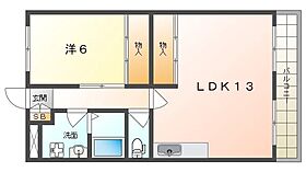 ビューテラス畷A  ｜ 大阪府四條畷市南野５丁目（賃貸マンション1LDK・3階・48.60㎡） その2