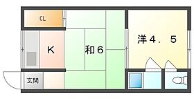 美保マンション  ｜ 大阪府門真市宮前町（賃貸マンション2K・3階・26.00㎡） その2