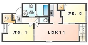 スターリーガーデン  ｜ 大阪府交野市星田北６丁目（賃貸アパート2LDK・1階・56.62㎡） その2