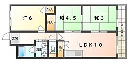 アメニティーコート 3LDKの間取図画像