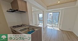 JR山手線 五反田駅 徒歩7分の賃貸マンション 8階1LDKのリビング/ダイニング