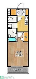 タウンハウス日吉K 1Kの間取図画像