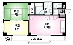 間取図画像 2DK
