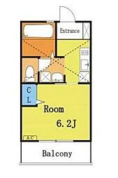 ロフティア5 1Kの間取図画像