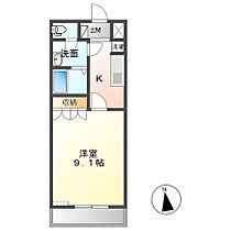 Ｅ・ＳＨＡＬＩＭＡＲ 202 ｜ 茨城県つくば市東岡357-3（賃貸アパート1K・2階・29.75㎡） その2