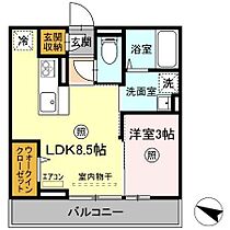 ルピナスＫ 202 ｜ 茨城県つくば市天久保3丁目16-7（賃貸アパート1LDK・2階・30.13㎡） その2