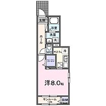 シャトー・バロンIII 101 ｜ 茨城県つくば市上横場245-4（賃貸アパート1K・1階・33.20㎡） その2