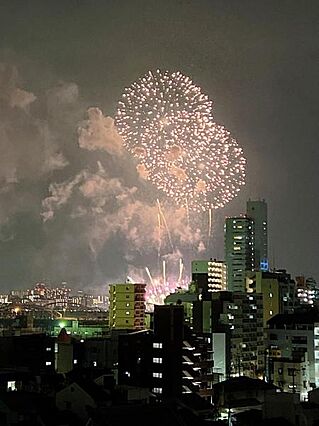 淀川花火大会が...