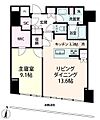 BrilliaTower堂島12階15,600万円