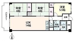 間取図画像 3LDK