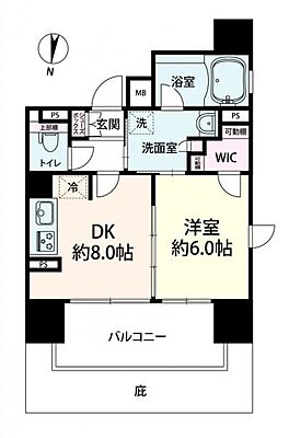 間取り ファインフラッツ北浜 2階/-