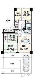 コスモ北野田 西棟