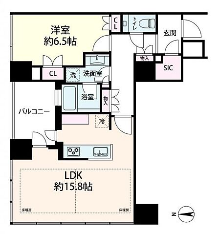 全居室6帖以上のゆとりある洋室設計で、家具レイアウトもしやすい空間です。