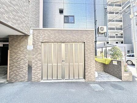 清潔感を保たれたゴミ置き場です。