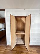 1階リビング収納にはタオルケットや枕なども収納できますよ。