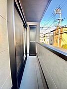 バルコニーがついています。
