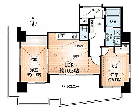 間取り図です。